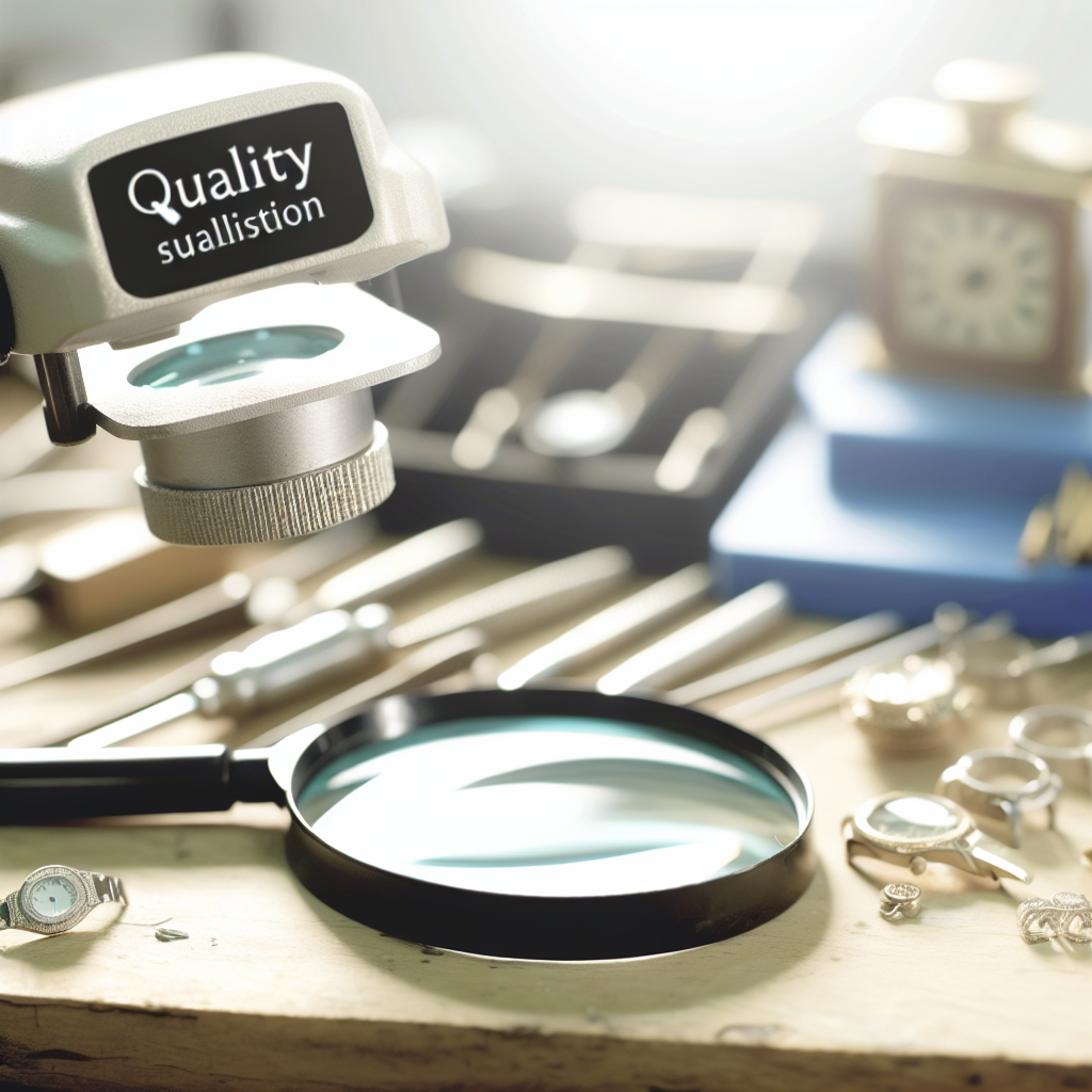 Image hyper réaliste d'une loupe frontale de qualité, mettant en avant ses caractéristiques, dans un cadre naturel éclairé par une lumière douce.