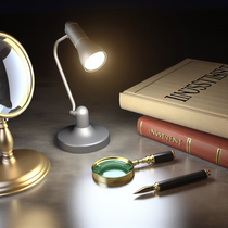 Image d'une lampe loupe de qualité, montrant son design réaliste et ses applications pratiques dans un cadre professionnel, soulignant ses avantages.