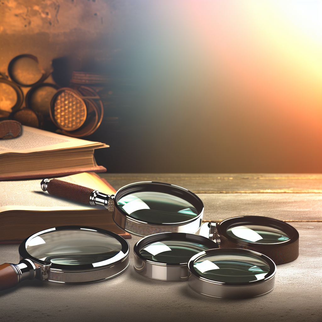 Image réaliste de l'année présentant des loupes pleine page recommandées, mettant en avant textures et éclairages naturels pour un blog professionnel.