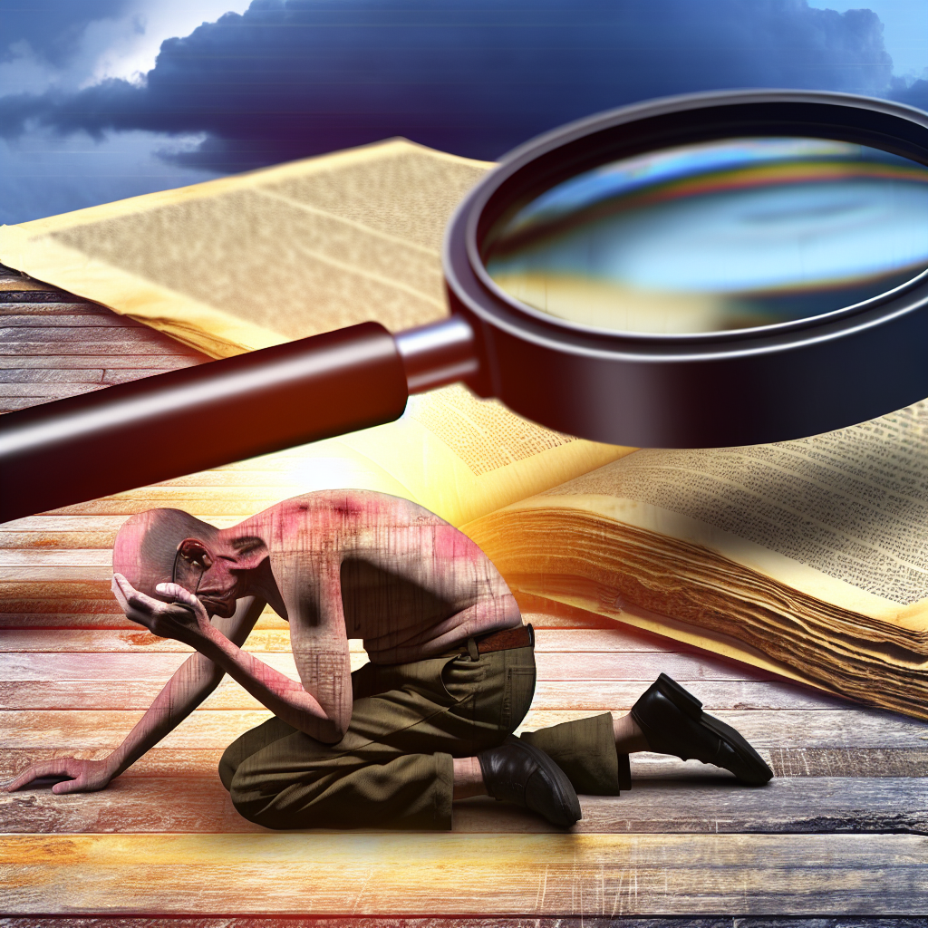 Image réaliste illustrant l'utilisation de loupes DMLA pour malvoyants, mettant en avant des textures naturelles et un éclairage doux.