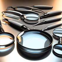 Comparatif des meilleures loupes pleine page en 2025, présentant des textures réalistes et une luminosité naturelle pour un blog professionnel.