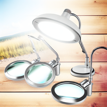 Photo réaliste de lampe loupe, mettant en avant ses détails et textures, idéale pour un article sur les meilleures lampes loupes de l'année.