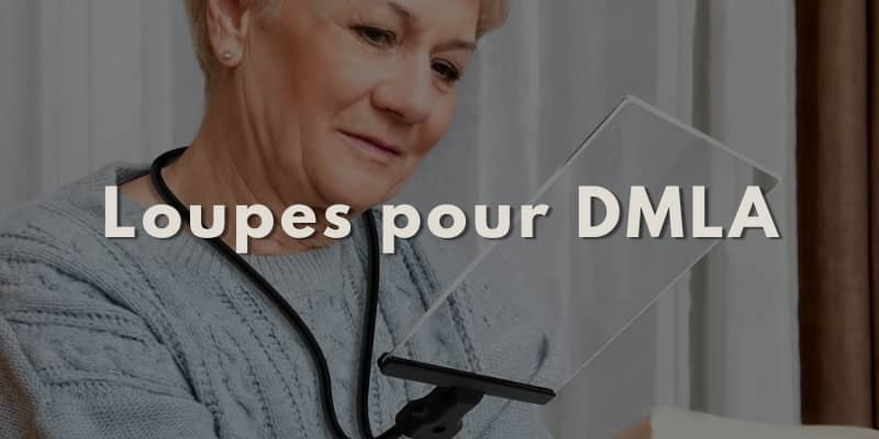 Megamenu loupes pour malvoyants