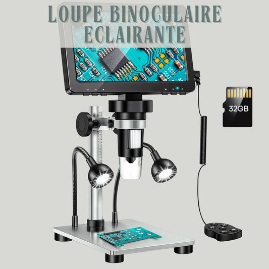 Loupe binoculaire avec camera numerique