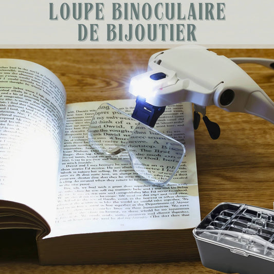 Loupe binoculaire pour bijoutier et joaillier