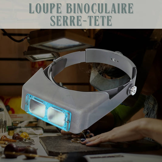 Loupe binoculaire serre-tête