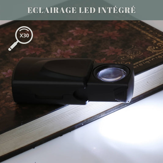 Loupe de bijoutier LED