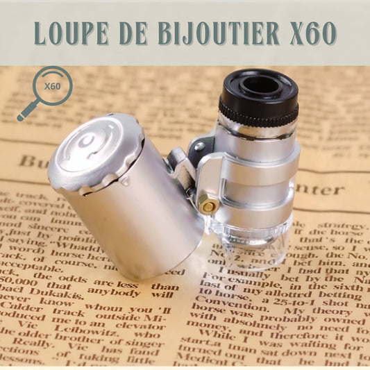 Loupe de bijoutier x60