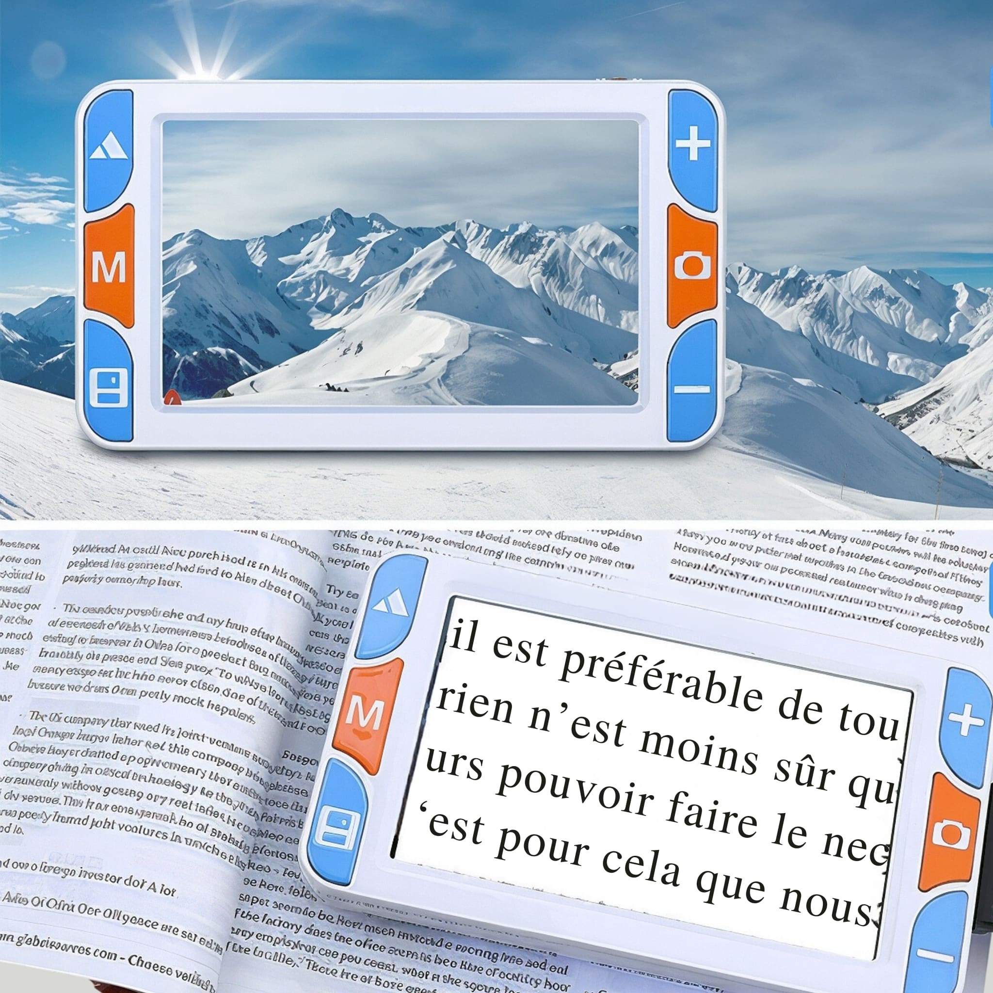 Loupe de lecture électronique