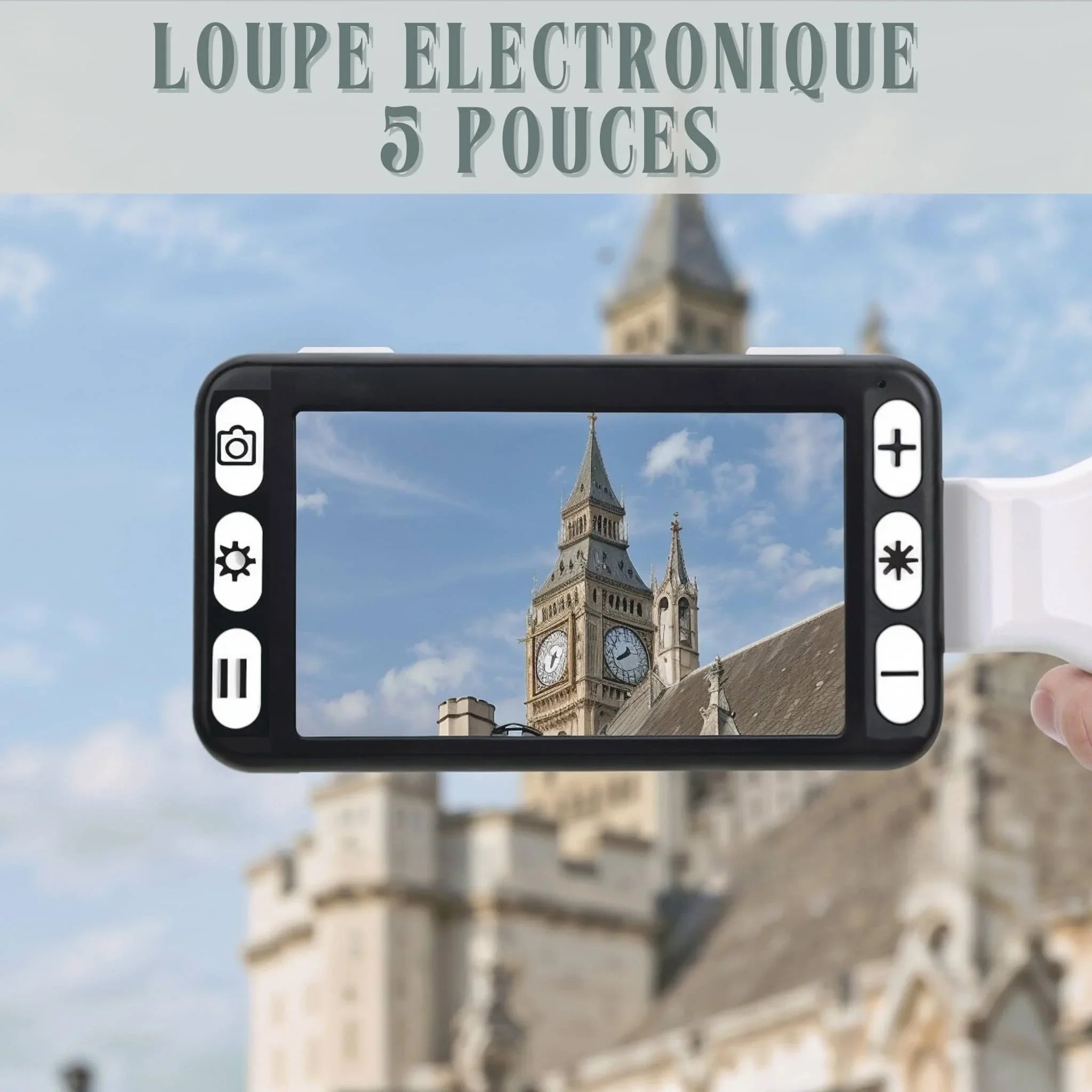 Loupe électronique 5 pouces