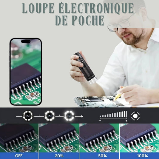 Loupe electronique de poche  