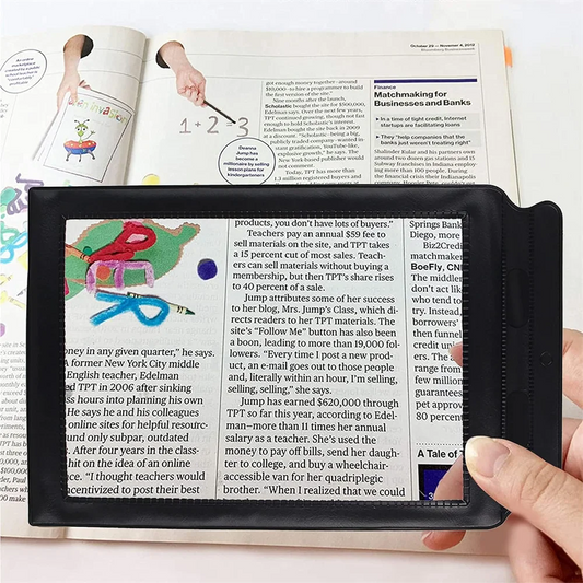 Loupe Confort Vision™ – Aide à la Lecture pour Seniors